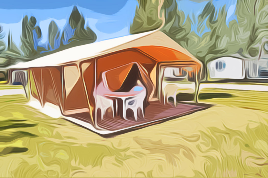 Furnished tent